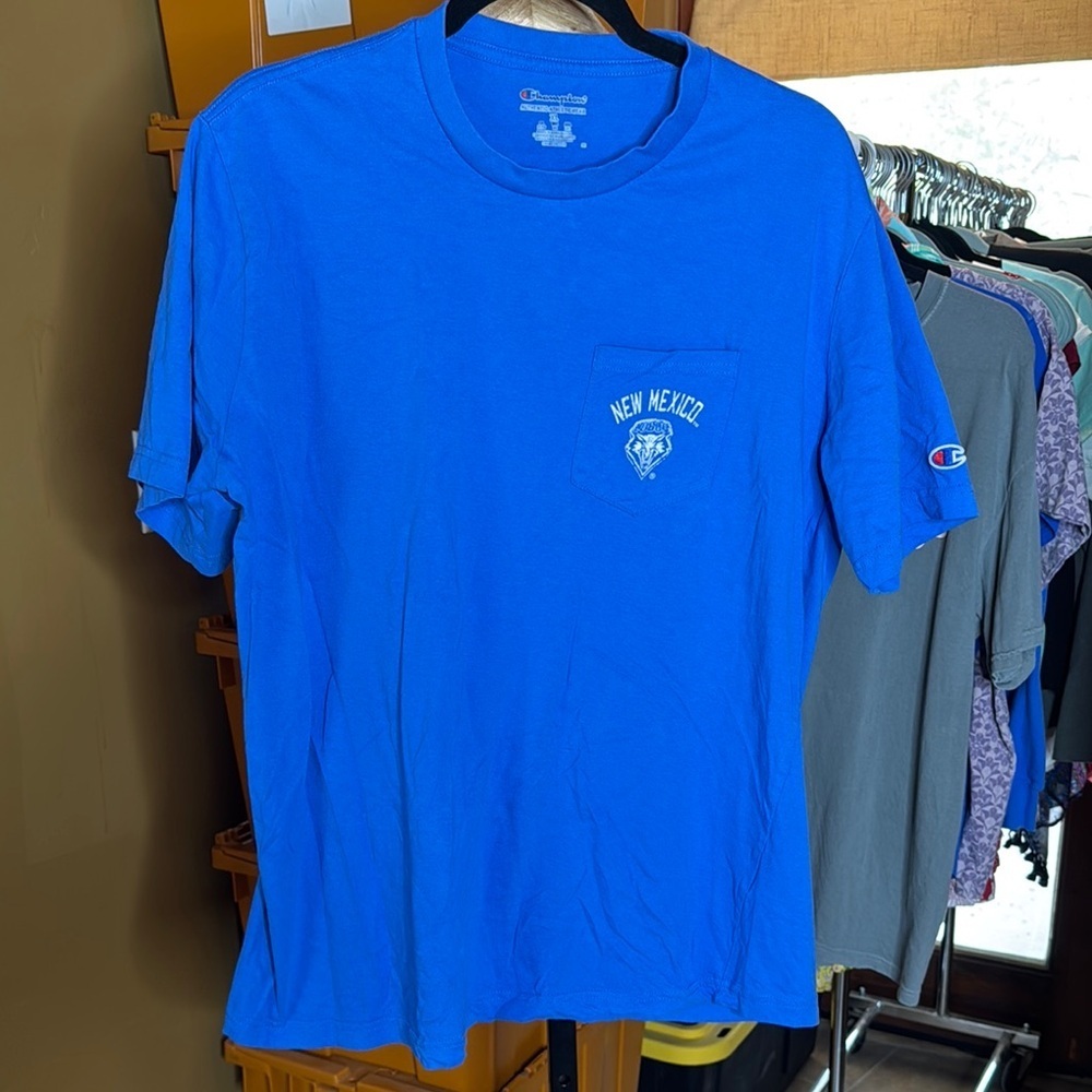 Champion New Mexico Lobos Men's Blue T-Shirt Size XL